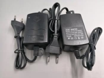 Блок питания (евро вилка), вход: AC 85-265В, выход: DC 12В/1А, защита от перенапряжения, защита от перегрузки, защита от короткого замыкания, провод 1.2м. EVK-AD1201Z блок питания (евро вилка) 12В/1А