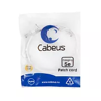 PC-UTP-RJ45-CAT.5E-0.5M-WH-LSZH Cabeus