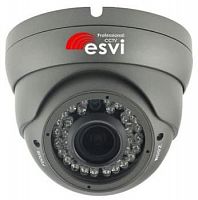 EVL-DC-10B купольная уличная AHD видеокамера, 720p, f=2.8-12мм, темно-серая от интернет магазина Комплексные Системы Безопасности