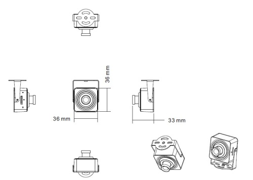 IP видеокамера LUX-IP160Y  1080p 2.8mm SD+AUDIO LMBM36L200 от интернет магазина Комплексные Системы Безопасности фото 3