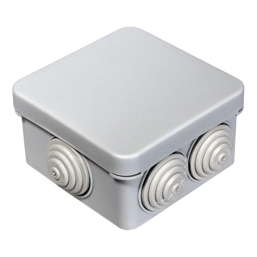 Коробка распаячная 100х100х50 с входами IP55