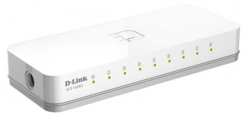 Коммутатор D-LINK DES-1008C/A1B 8x100Mb неуправляемый