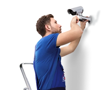 Установка камер видеонаблюдения