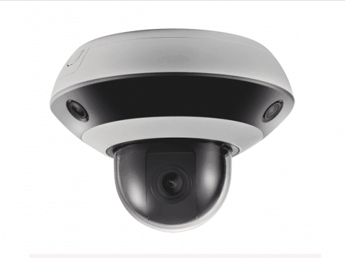 Панорамная IP-камера Hikvision DS-2PT3326IZ-DE3 с 3 сенсорами, PTZ-модулем ×4, ИК-подсветкой от интернет магазина Комплексные Системы Безопасности