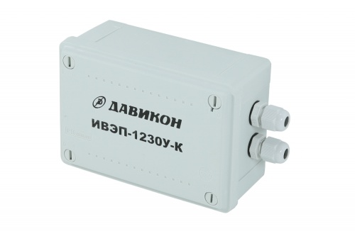 ИВЭП-1230У-К Стабилизированный блок питания 12В, 3А, герметичный пластиковый корпус, IP56
