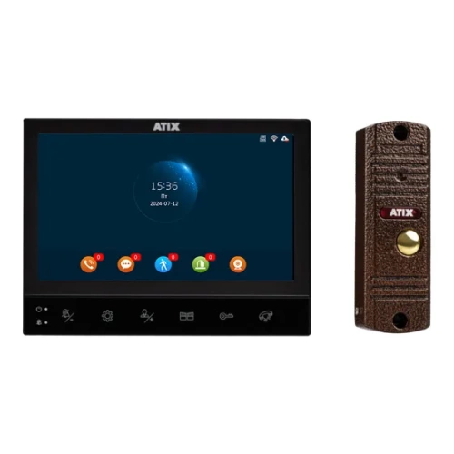 AT-I-K741F/TW (V2) Black ATIX