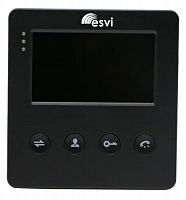 EVJ-4(b) цветной 4.3" видеодомофон на две вызывные панели, слот microSD