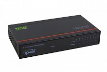 Коммутатор UPVEL US-8G, источник питания 12В, 0,5А