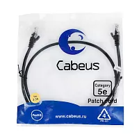 PC-UTP-RJ45-CAT.5E-1M-BK-LSZH Cabeus