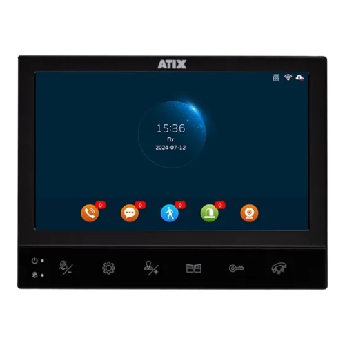 AT-I-M741F/TW Black ATIX AT-I-M741F/TW Black ATIX