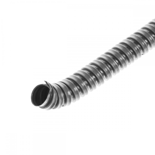 Рукав металлический используется для предохранения проводов и кабелей при монтаже электропроводки, телефонной связи и других видов проводки. Он изготовлен из оцинкованной стали, поэтому он не подвержен коррозии, а также прочный, хорошо сохраняет от механических повреждений, и способен экранировать от электромагнитных полей и радиопомех. Гибкость рукава позволяет избежать перегиба кабелей. Зонд для протяжки кабеля нужно купить дополнительно. Применение такого рукава повышает пожарную безопасность, так как он предотвращает возгорание в случае короткого замыкания.Преимущества: фото 2 Металлорукав Iek Р3-ЦХ-12 D12 мм 20 м фото 2