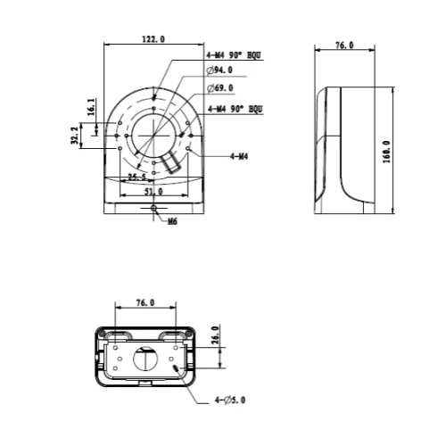 DH-PFB204W Dahua от интернет магазина Комплексные Системы Безопасности фото 2
