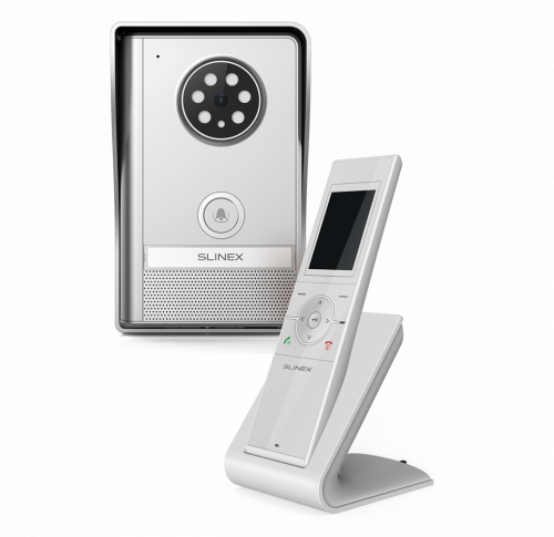 Slinex RD-30 - Беспроводный комплект видеодомофона. Дисплей 2,4" цветной TFT LCD, разрешение экрана 320×240. Функция памяти – внутренняя память на 50 кадров