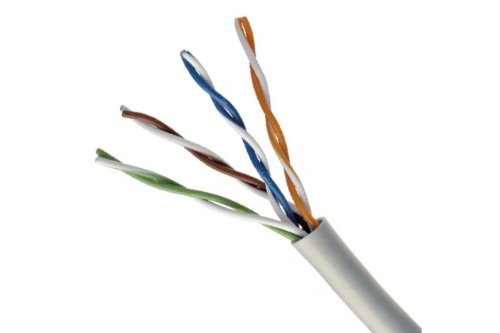 Кабель U/UTP 4 cat. 5e ZH нг(А)-HF 5e 4х2х0,52 коробка 305м (ТКЗ)