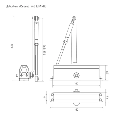 440 ISPARUS silver НОРА-М фото 3