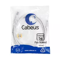 PC-UTP-RJ45-CAT.5E-1.5M-WH-LSZH Cabeus