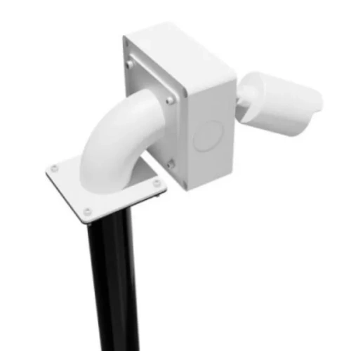 Адаптер отвод под прямой угол (белый) BOXFORCAM от интернет магазина Комплексные Системы Безопасности фото 2