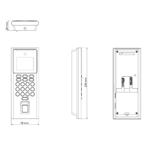 DS-K1T321EFWX Hikvision фото 4