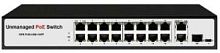 PX-POE1621GS коммутатор PoE 16*100M+2*1000M +1*1000M SFP, металлический корпус от интернет магазина Комплексные Системы Безопасности