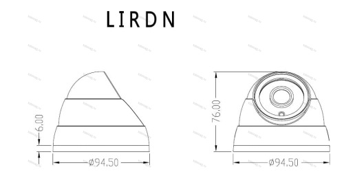 IP Видеокамера IP-LIRDNS200 2mpx 2.8мм+POE+SD от интернет магазина Комплексные Системы Безопасности фото 2