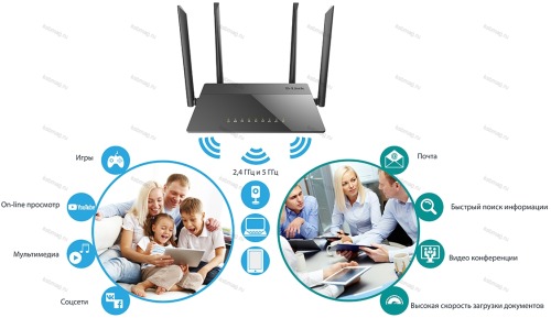 Wi-Fi роутер D-Link DIR-841 фото 9