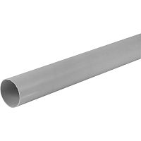 Труба жесткая из поливинилхлорида — отличный вариант для монтажа силовых кабелей. Позволяет разместить провода снаружи, при этом в безопасном кожухе со степенью защиты IP55. Труба для кабеля Экопласт ПВХ D40 мм, 2 м, цвет белый