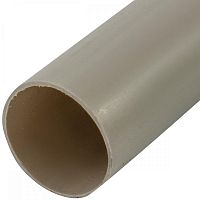 Жесткая труба из поливинилхлорида предназначена для изоляции силовых кабелей и проводов. Отлично справляется с поставленными задачами, если нужно оперативно провести электричество в хозблоки или иные постройки приусадебного участка. Труба жесткая Экопласт ПВХ D32 мм 2 м