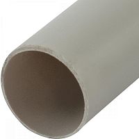 Жесткая труба ПВХ диаметром 20 мм и длиной 2 м используется для быстрой и безопасной прокладки кабеля дома или в офисе. Труба жесткая Экопласт ПВХ D20 мм 2 м