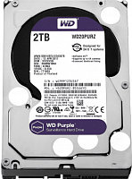 Жесткие диски серии Western Digital Purple разработаны специально для круглосуточной эксплуатации в системах безопасности высокой четкости. При рабочей нагрузке до 180 ТБ/год. Накопители WD Purple являются оптимальным выбором для систем наблюдения. Благодаря поддержке большого количества лучших в отрасли корпусов и микросхем вы обязательно найдете идеальную конфигурацию, совместимую с вашим сетевым видеорегистратором. Жесткий диск HDD 2ТБ, Western Digital Purple, WD20PURZ