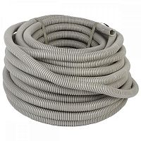 Легкая гофрированная труба с внутренним диаметром 18,3 мм – качественное изделие светло-серого цвета. Изготавливается из надежного ПВХ, который уже долгое время пользуется спросом из-за своих отличных эксплуатационных свойств. Труба оснащается зондом, позволяющим за короткий срок протянуть силовой кабель или тонкий провод, который необходимо защитить.Преимущества:Если вы желаете купить действительно качественную гофрированную трубу с зондом, добро пожаловать в нашем магазине «Klik-rostov.ru». Огромный каталог и приятные цены вас непременно порадуют. Труба гофрированная Экопласт ПВХ с зондом D25 мм 10 м